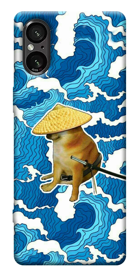 Чехол Sad dog samurai для Sony Xperia 5 V