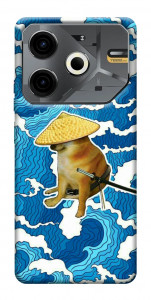 Чохол Sad dog samurai для TECNO Pova 6 Neo (LI6)