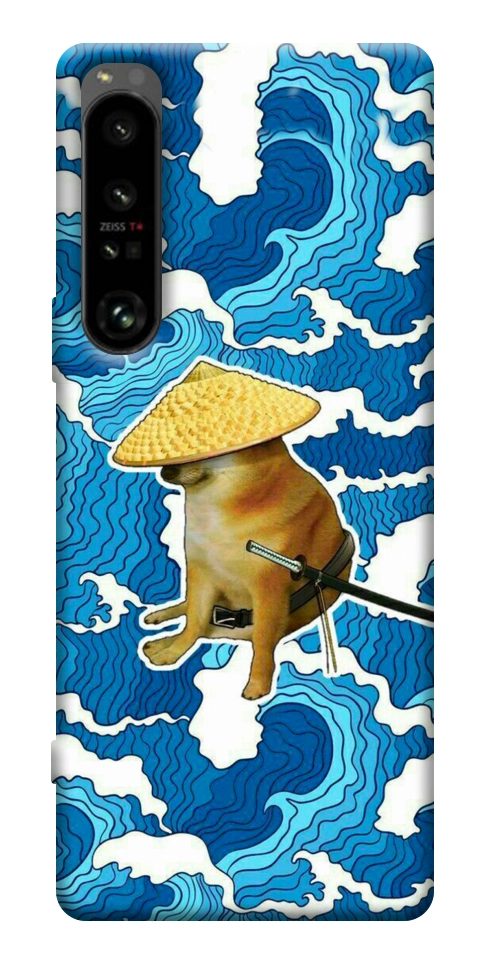 Чохол Sad dog samurai для Sony Xperia 1 IV