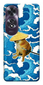 Чехол Sad dog samurai для Oppo A60 4G