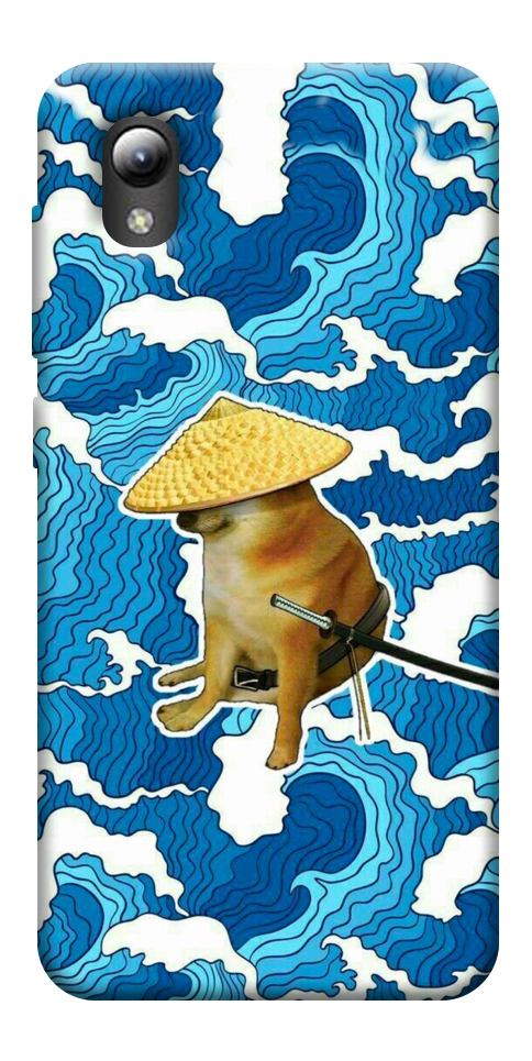 Чохол Sad dog samurai для ZTE Blade A3 (2019)