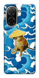 Чехол Sad dog samurai для Xiaomi Poco C71