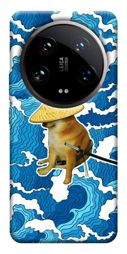 Чохол Sad dog samurai для Xiaomi 14 Ultra