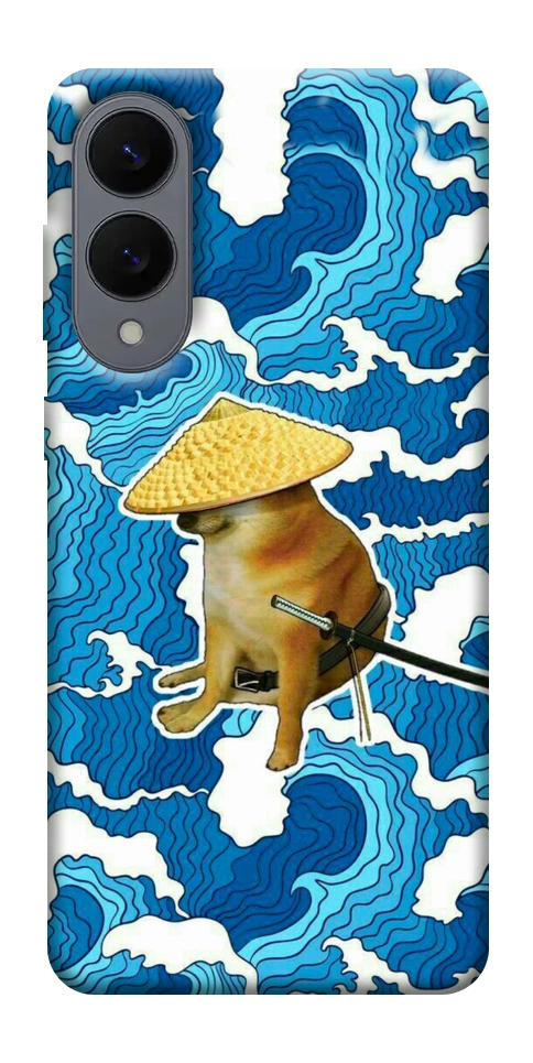 Чохол Sad dog samurai для Galaxy S25 Edge