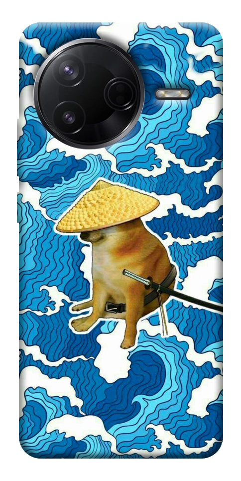 Чохол Sad dog samurai для Xiaomi Poco F7 Pro