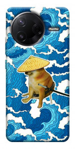Чехол Sad dog samurai для Xiaomi Poco F7 Pro