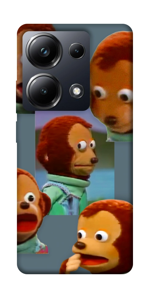 Чехол Side eye monkey для Xiaomi Poco M6 Pro 4G