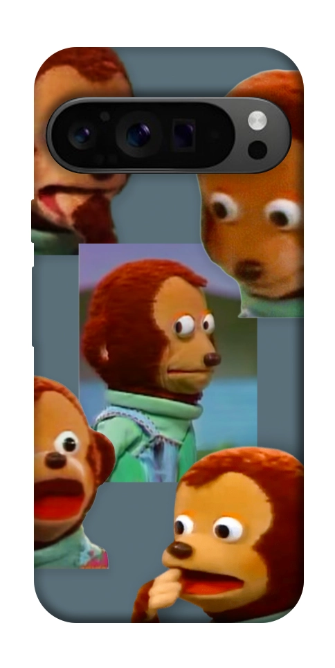 Чехол Side eye monkey для Google Pixel 9 Pro