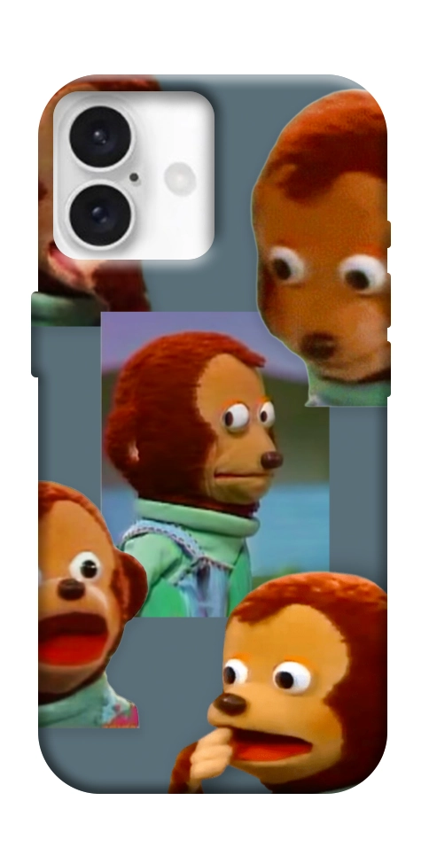 Чехол Side eye monkey для iPhone 16