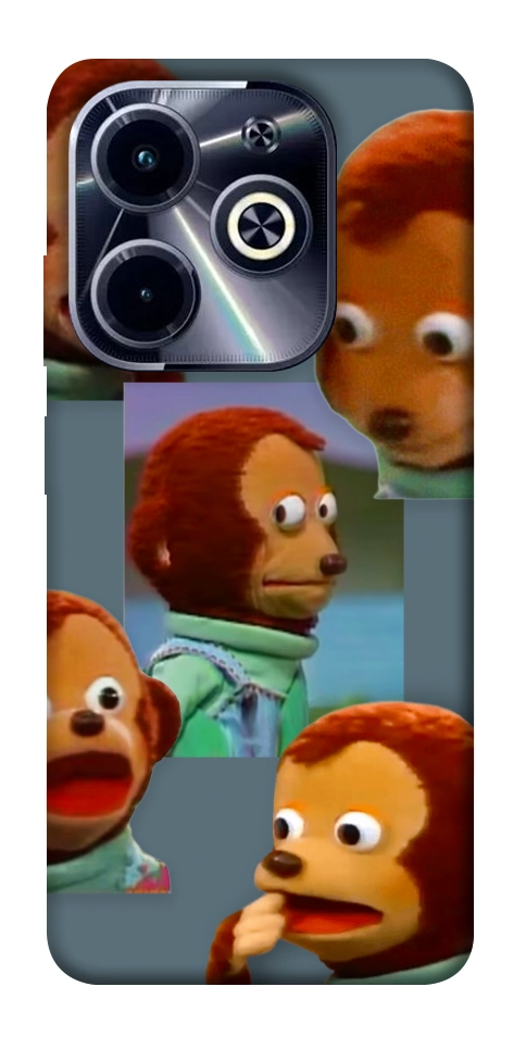 Чохол Side eye monkey для TECNO Spark 20