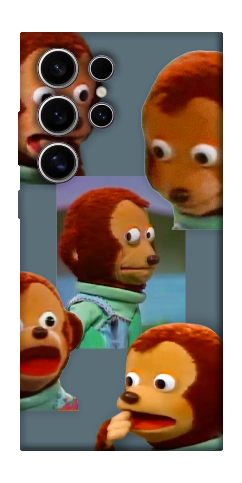 Чехол Side eye monkey для Galaxy S25 Ultra