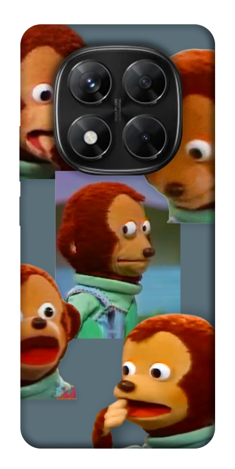 Чехол Side eye monkey для Xiaomi Redmi Note 14 Pro 5G