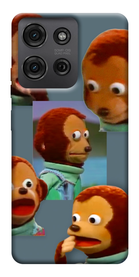 Чехол Side eye monkey для Motorola Moto G75 5G