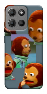 Чехол Side eye monkey для Motorola Moto G15 4G
