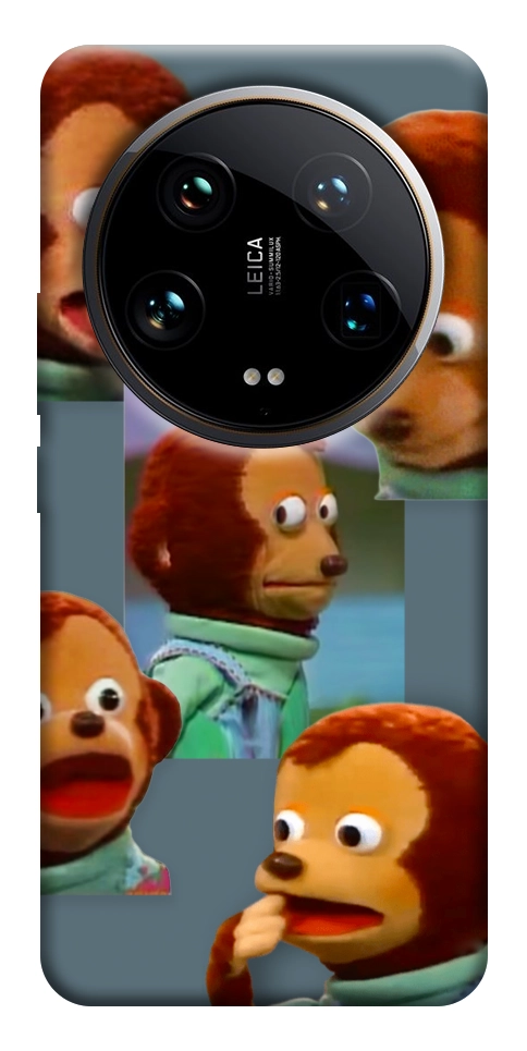 Чехол Side eye monkey для Xiaomi 14 Ultra