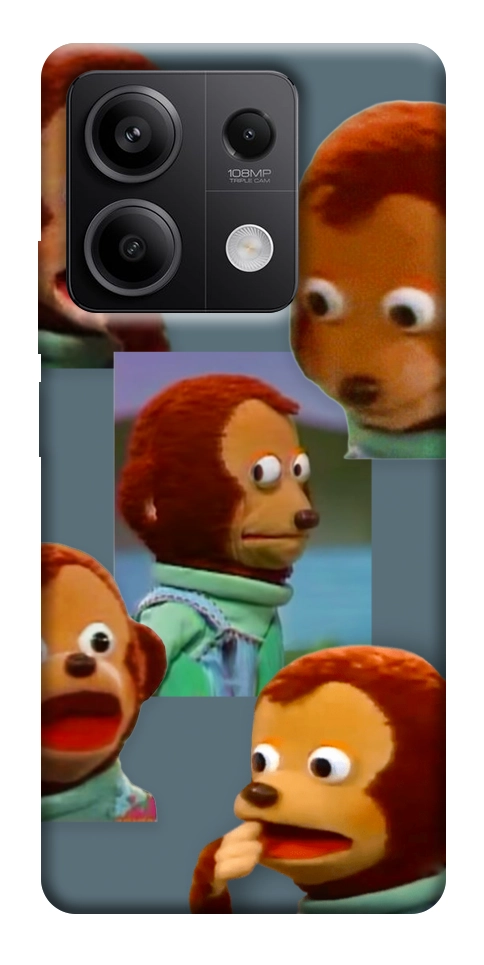 Чехол Side eye monkey для Xiaomi Redmi Note 13 5G