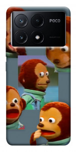 Чохол Side eye monkey для Xiaomi Poco X6 Pro