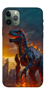 Чохол Fire dino для iPhone 11 Pro