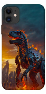 Чехол Fire dino для iPhone 11