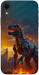 Чехол Fire dino для iPhone XR