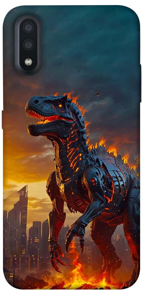 Чехол Fire dino для Galaxy A01