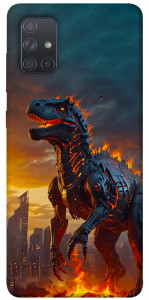 Чехол Fire dino для Galaxy A71 (2020)