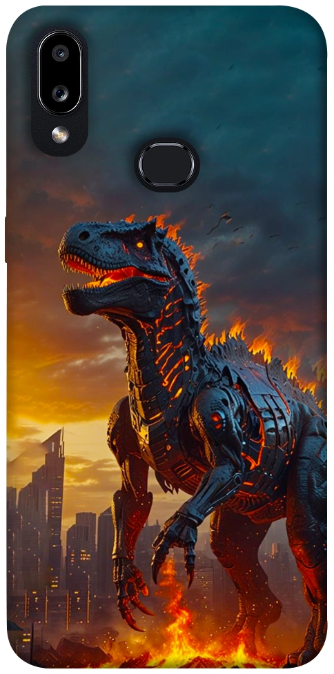 Чехол Fire dino для Galaxy A10s (2019)
