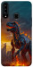 Чехол Fire dino для Galaxy A20s (2019)