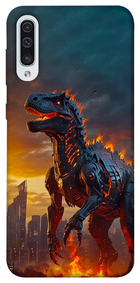 Чохол Fire dino для Galaxy A50 (2019)