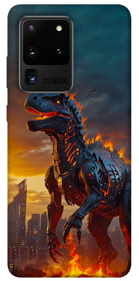 Чохол Fire dino для Galaxy S20 Ultra (2020)