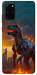 Чехол Fire dino для Galaxy S20 Plus (2020)