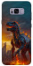 Чохол Fire dino для Galaxy S8+