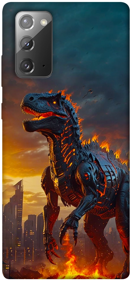 Чехол Fire dino для Galaxy Note 20