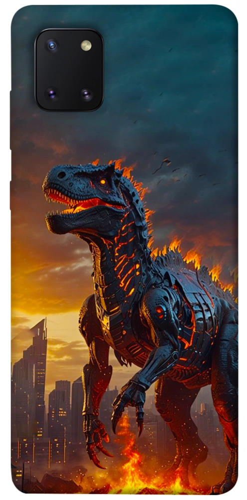 Чохол Fire dino для Galaxy Note 10 Lite (2020)