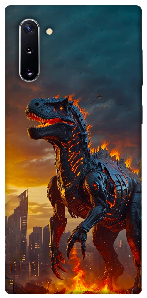 Чохол Fire dino для Galaxy Note 10 (2019)