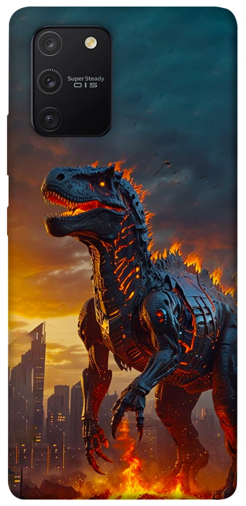 Чехол Fire dino для Galaxy S10 Lite (2020)