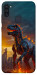 Чохол Fire dino для Galaxy M11 (2020)