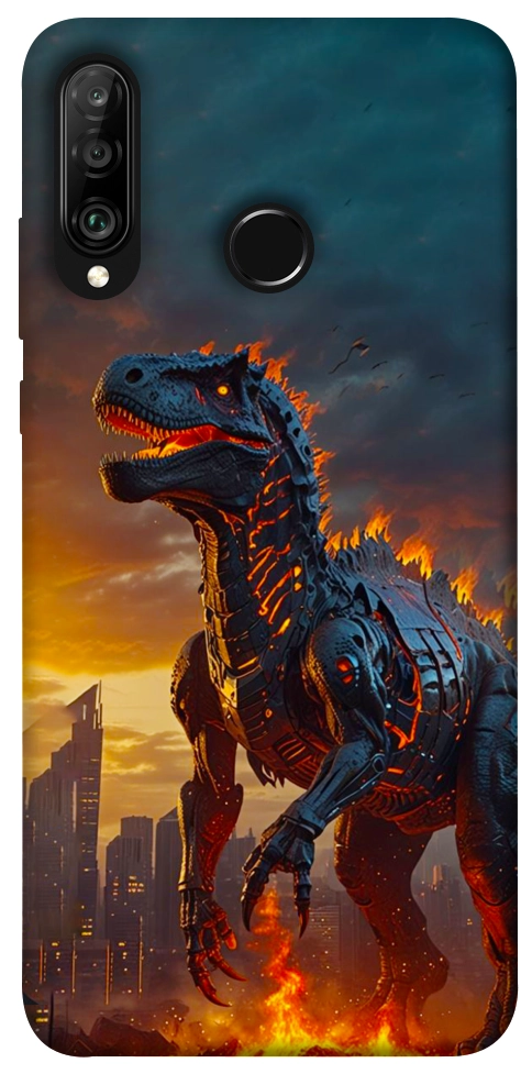 Чехол Fire dino для Huawei P30 Lite