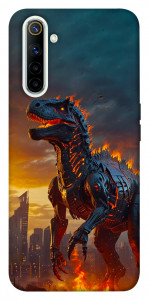 Чохол Fire dino для Realme 6