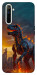 Чехол Fire dino для Realme 6