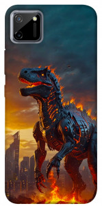 Чехол Fire dino для Realme C11