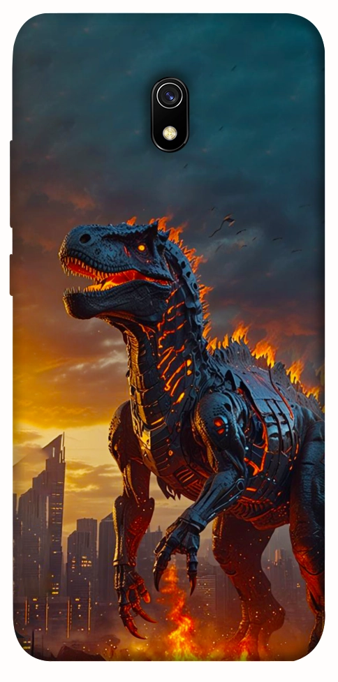 Чехол Fire dino для Xiaomi Redmi 8a