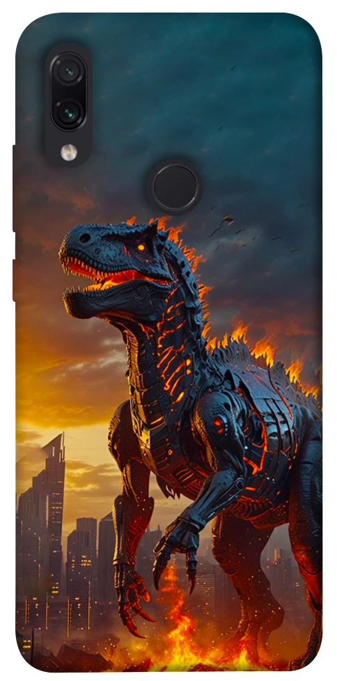Чохол Fire dino для Xiaomi Redmi Note 7
