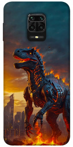 Чехол Fire dino для Xiaomi Redmi Note 9 Pro