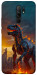 Чехол Fire dino для Xiaomi Redmi 9
