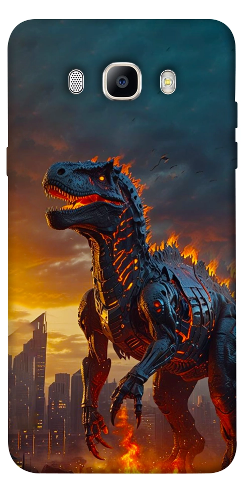Чехол Fire dino для Galaxy J7 (2016)