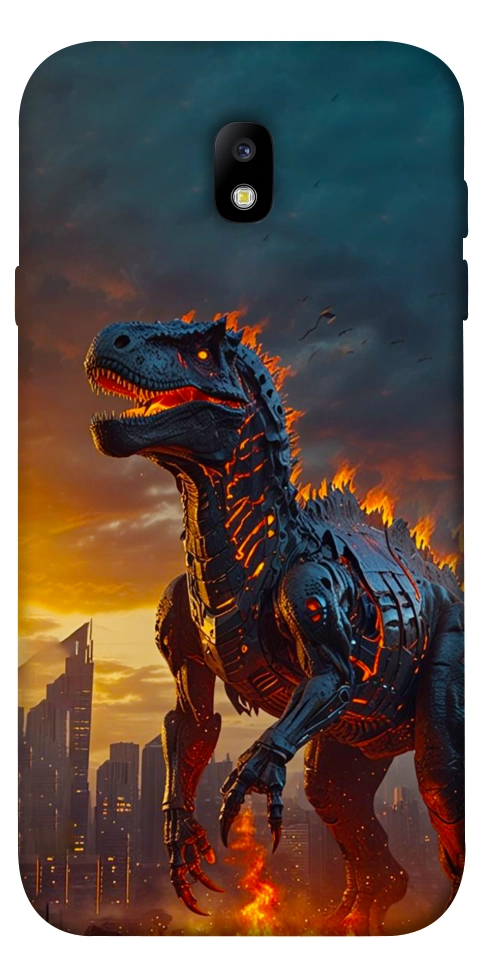 Чохол Fire dino для Galaxy J7 (2017)