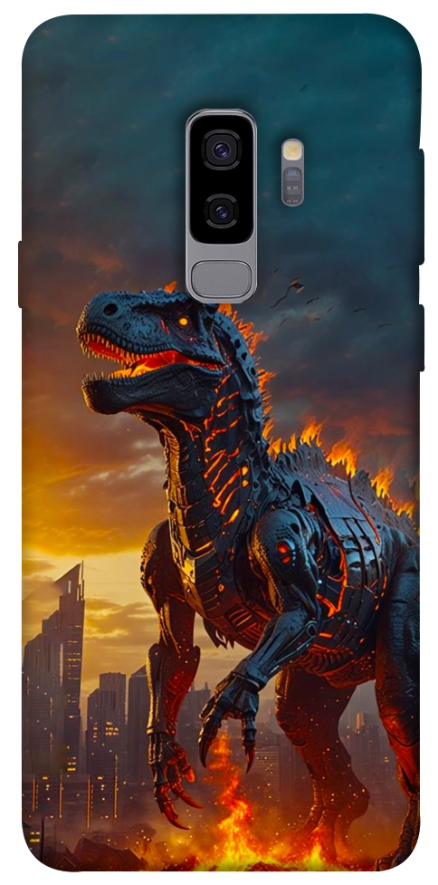 Чехол Fire dino для Galaxy S9+