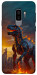 Чехол Fire dino для Galaxy S9+