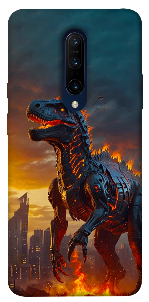 Чехол Fire dino для OnePlus 7 Pro